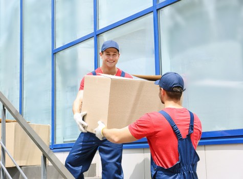 Fire safety equipment and clear evacuation route in storage premises