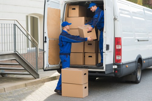 Secure storage units used for removals and storage in Dalston