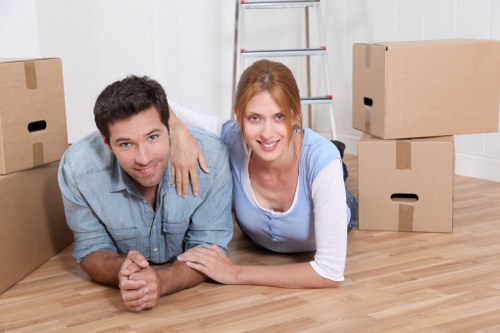 Small business using mobile self storage in Dalston