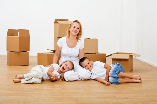 Secure indoor storage space for Dalston household items